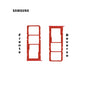 PORTA SIM SAMSUNG A20s ROJO