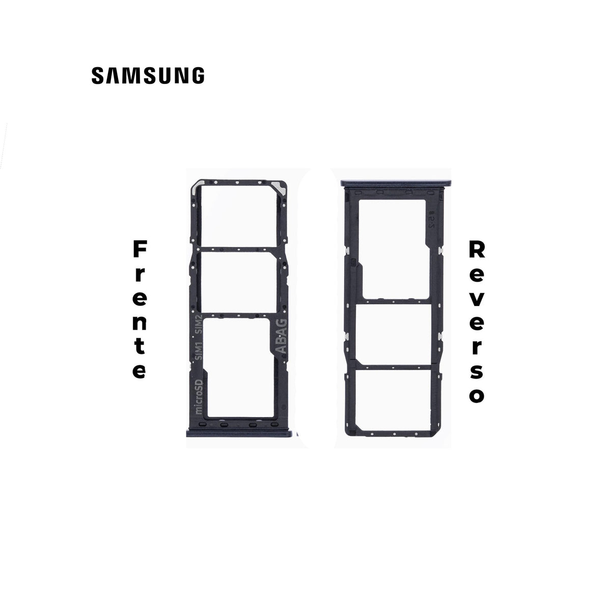 PORTA SIM SAMSUNG A21S NEGRO