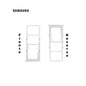 PORTA SIM SAMSUNG A30s BLANCO