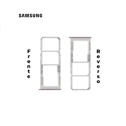 PORTA SIM SAMSUNG A32 4g PLATA