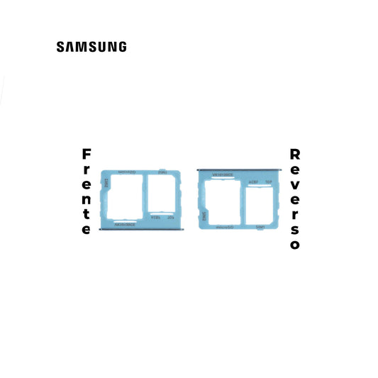 PORTA SIM SAMSUNG A32 5G AZUL