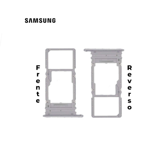 PORTA SIM SAMSUNG A34 PLATA