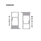 PORTA SIM SAMSUNG A34 PLATA