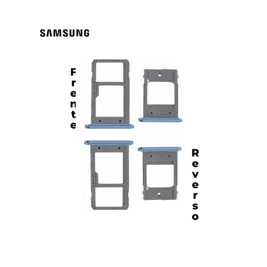 PORTA SIM SAMSUNG A5 2017 AZUL