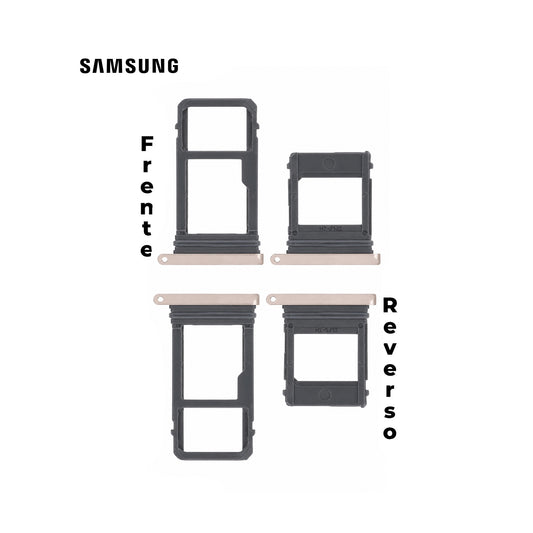 PORTA SIM SAMSUNG A5 2017 ROSA
