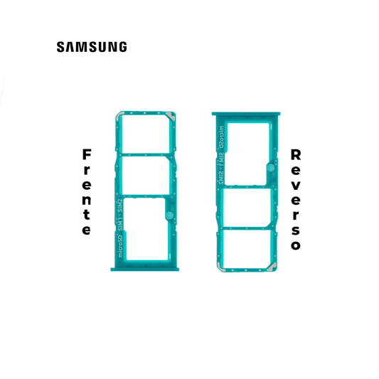 PORTA SIM SAMSUNG A51 VERDE