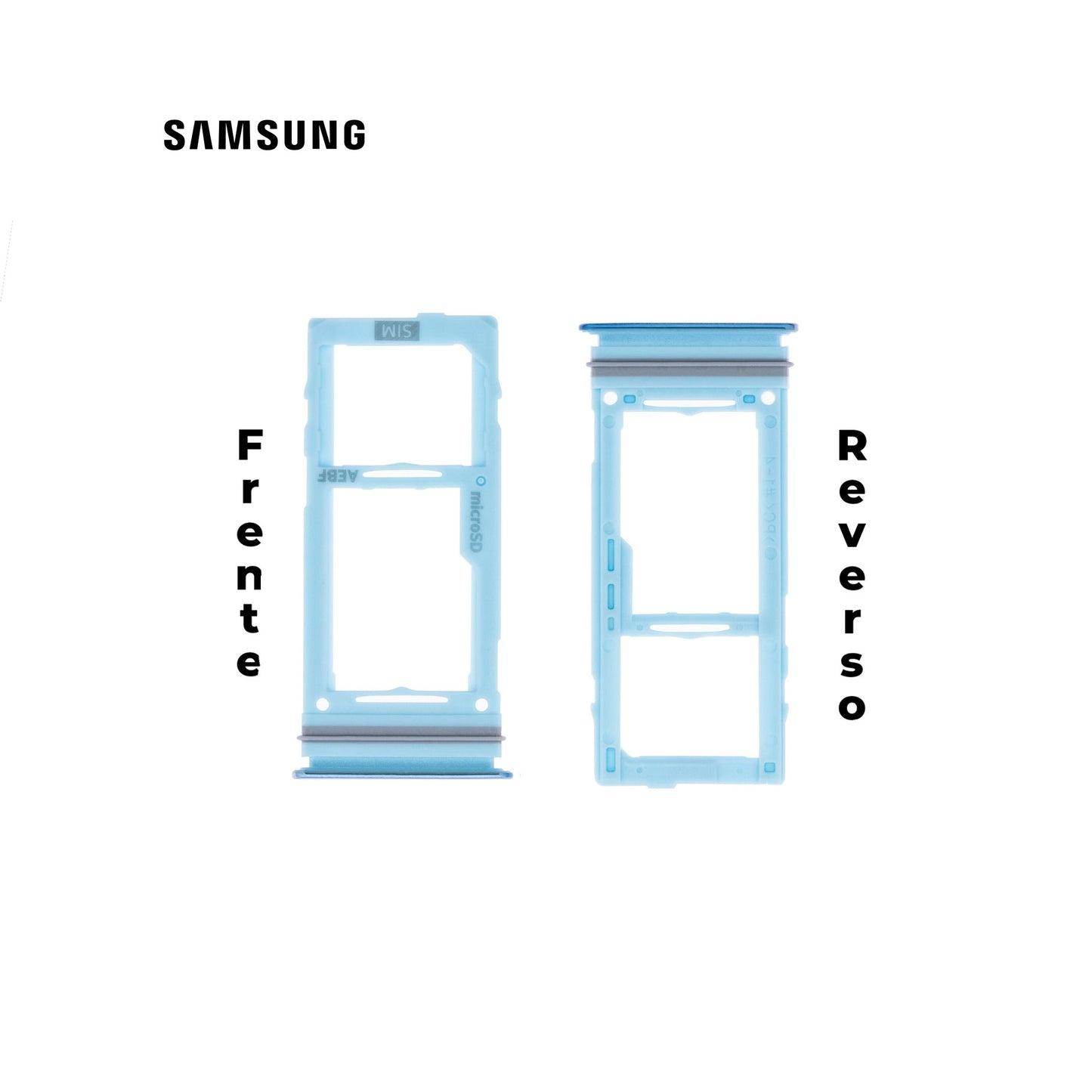 PORTA SIM SAMSUNG A52 AZUL
