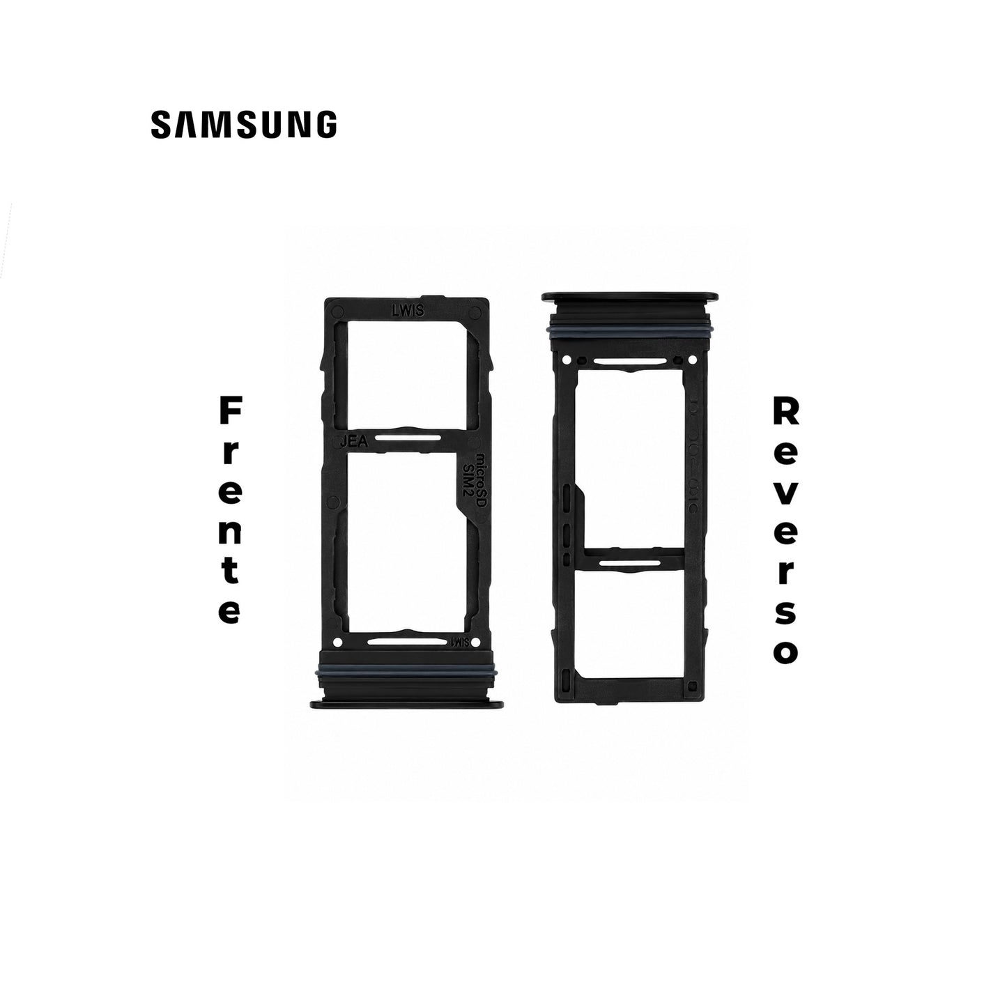 PORTA SIM SAMSUNG A52 NEGRO