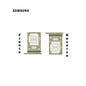 PORTA SIM SAMSUNG A54 5G VERDE