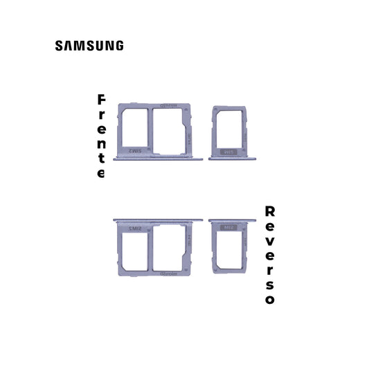 PORTA SIM SAMSUNG A6 PLUS LILA