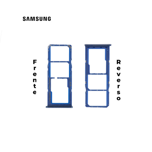 PORTA SIM SAMSUNG A70 AZUL