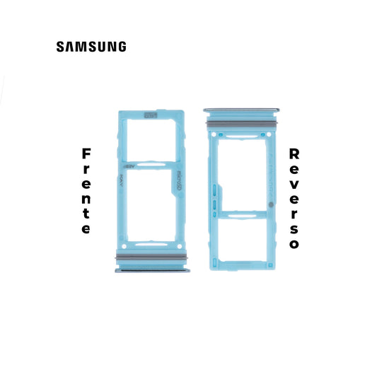 PORTA SIM SAMSUNG A72 AZUL