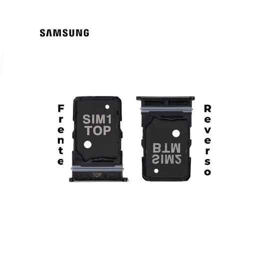 PORTA SIM SAMSUNG A80 NEGRO