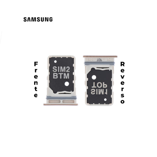 PORTA SIM SAMSUNG A80 ROSA