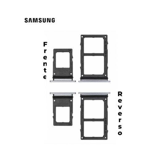 PORTA SIM SAMSUNG A8 2018 NEGRO
