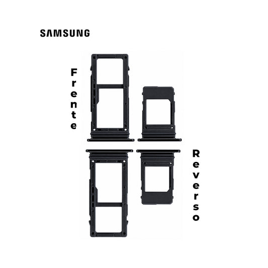 PORTA SIM SAMSUNG A8 PLUS NEGRO