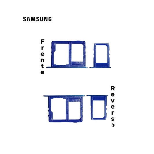 PORTA SIM SAMSUNG J4 CORE AZUL