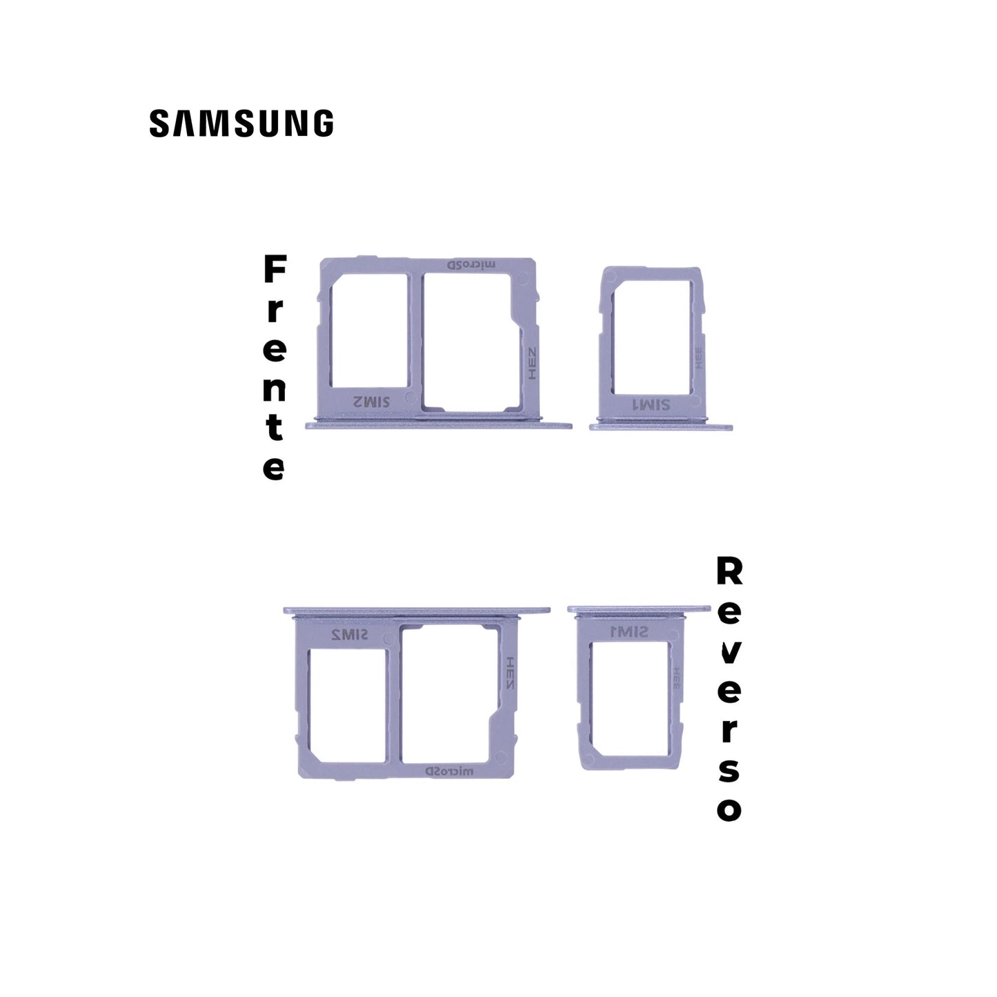 PORTA SIM SAMSUNG J6 LAVANDA