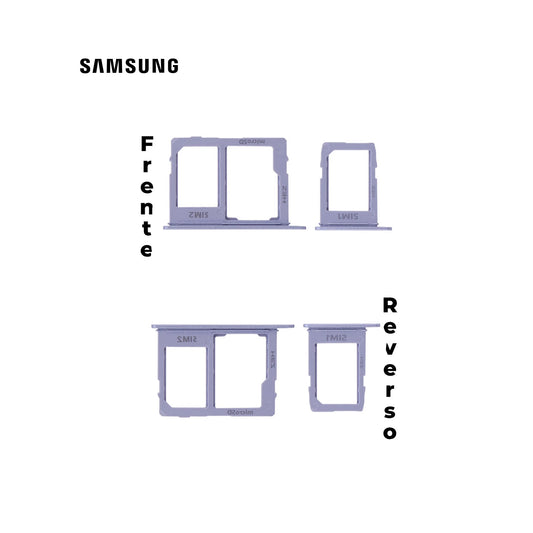 PORTA SIM SAMSUNG J6 LAVANDA