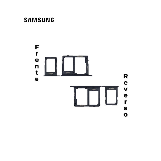 PORTA SIM SAMSUNG J8 NEGRO