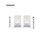 PORTA SIM SAMSUNG S21 FE PLATA