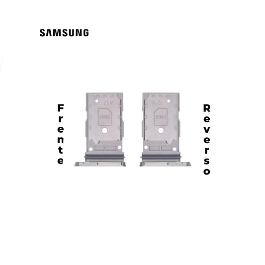 PORTA SIM SAMSUNG S24 PLATA