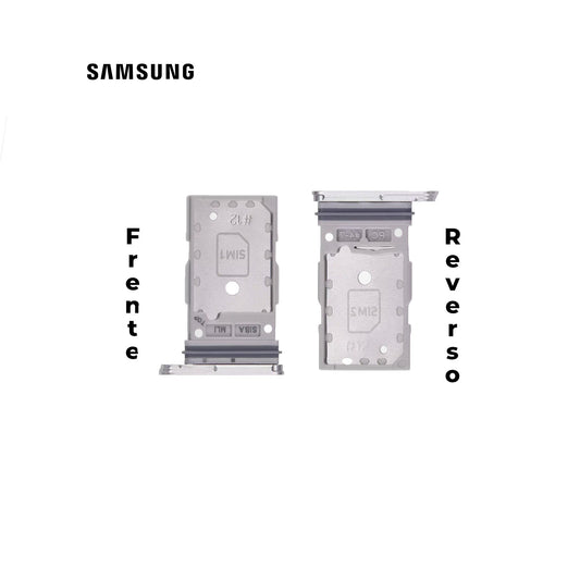 PORTA SIM SAMSUNG S24 ULTRA PLATA