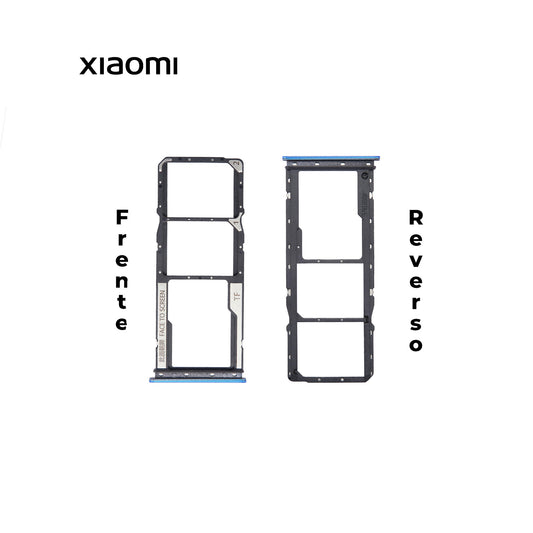 PORTA SIM XIAOMI REDMI 9a , 9c AZUL