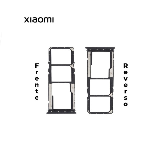 PORTA SIM XIAOMI REDMI 9a , 9C NEGRO