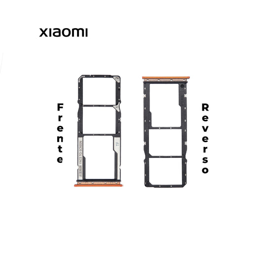 PORTA SIM XIAOMI REDMI 9a , 9c NARANJA