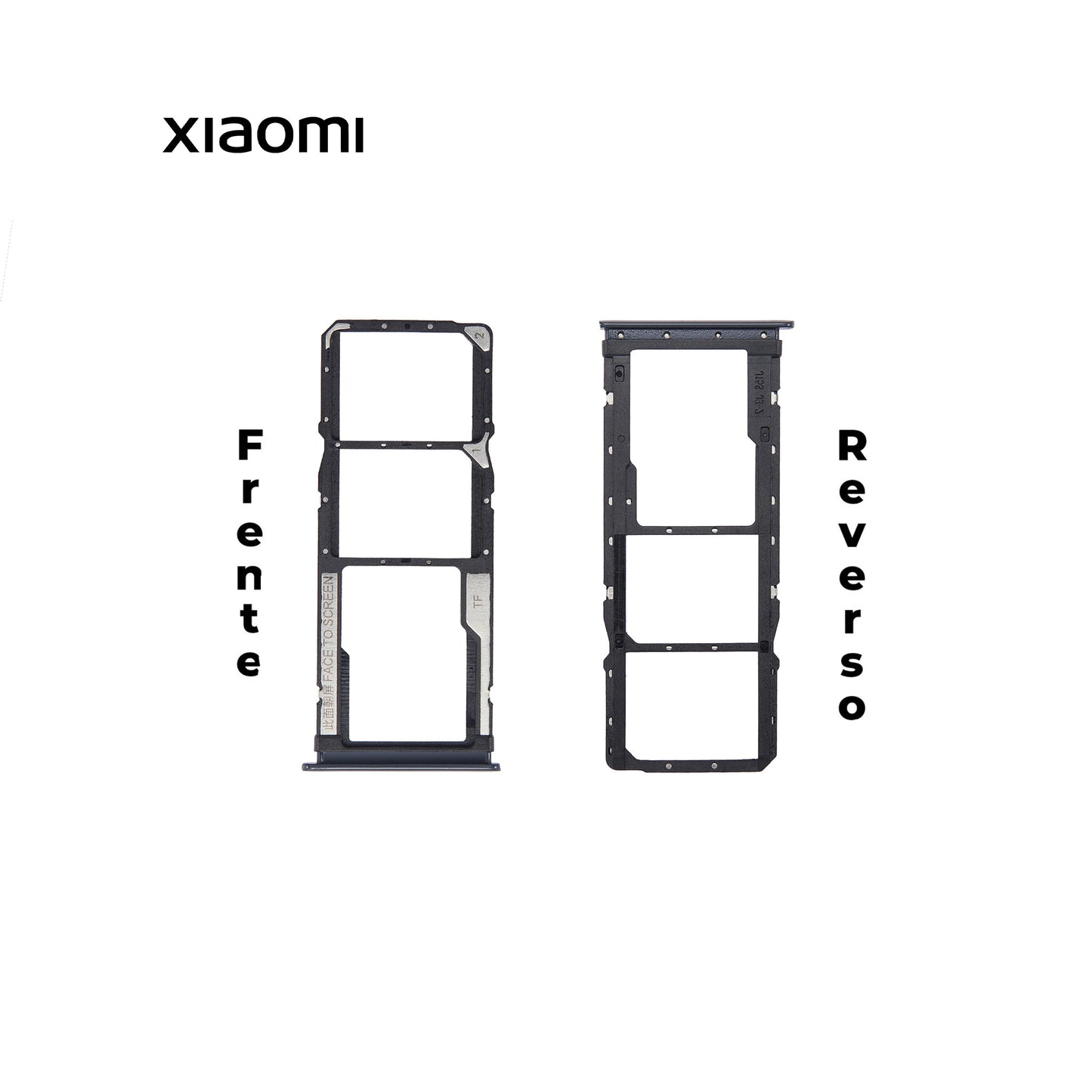 PORTA SIM XIAOMI REDMI NOTE 9 NEGRO
