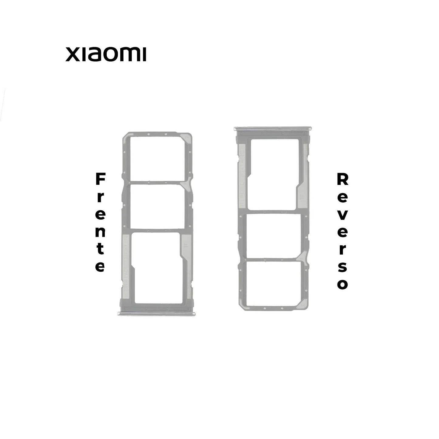PORTA SIM XIAOMI REDMI NOTE 9S GRIS
