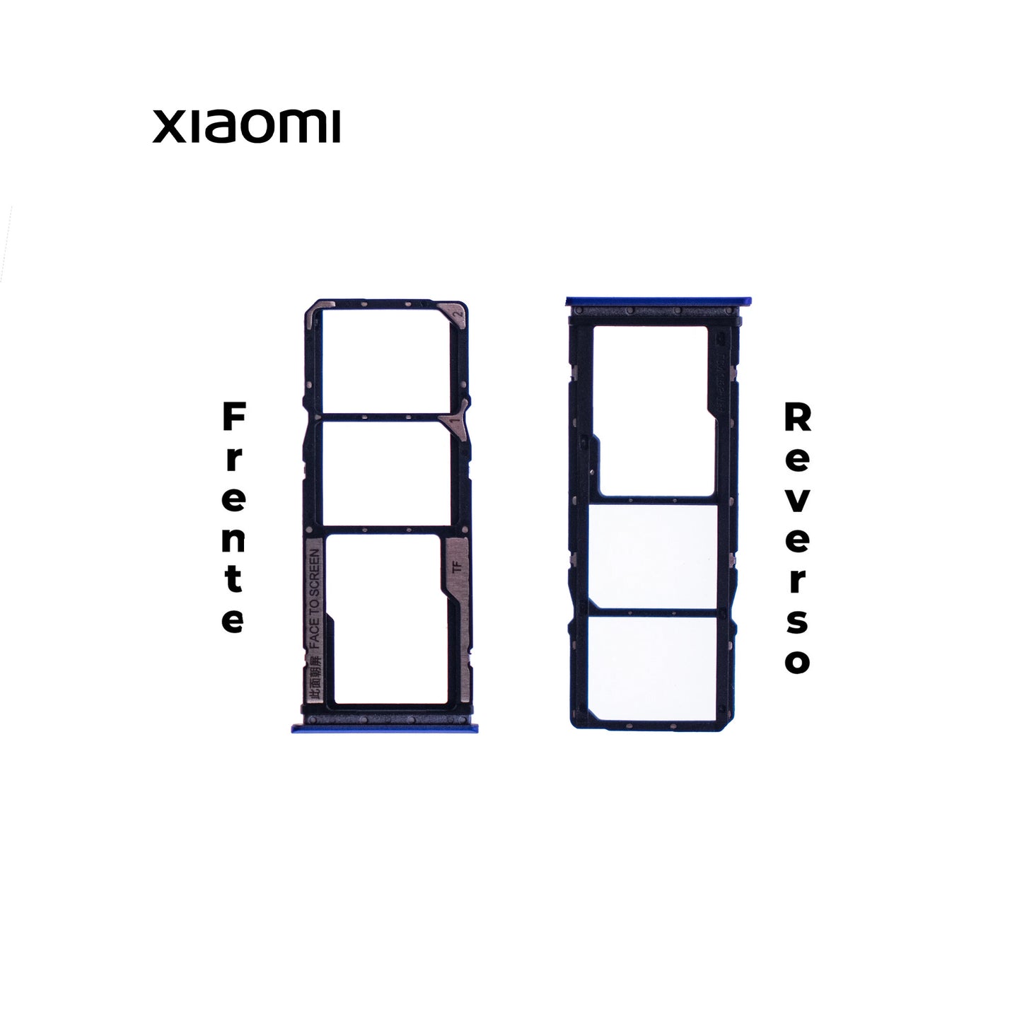 PORTA SIM XIAOMI POCO M3 AZUL