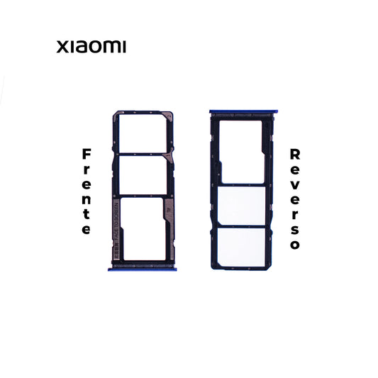 PORTA SIM XIAOMI POCO M3 AZUL