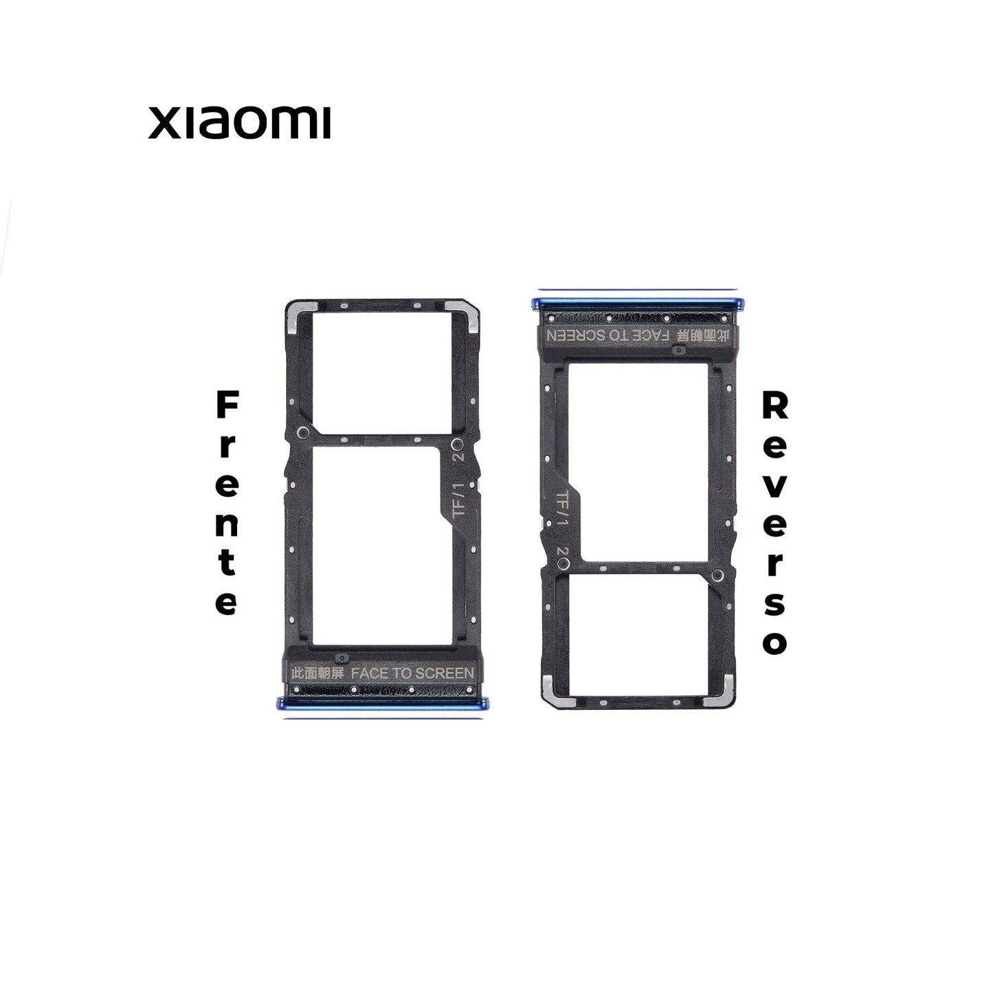PORTA SIM XIAOMI POCO X3 AZUL