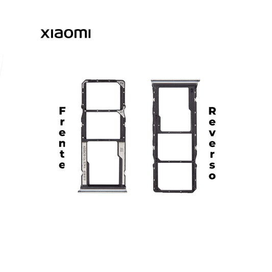 PORTA SIM XIAOMI REDMI 13C PLATA