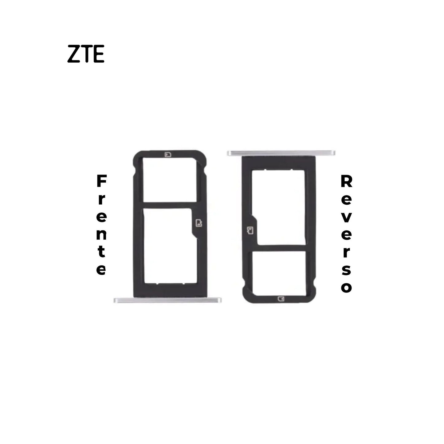 PORTA SIM ZTE Z982 PLATA