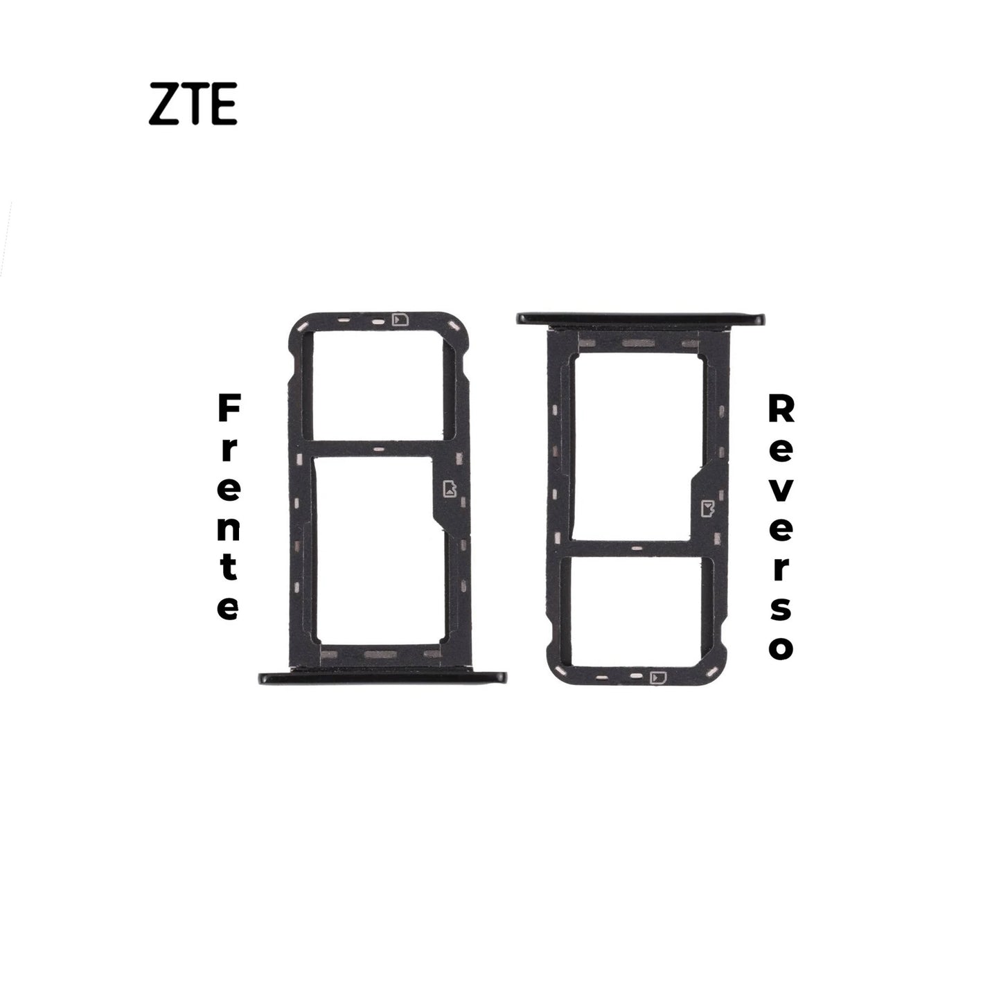 PORTA SIM ZTE A7 2019 NEGRO