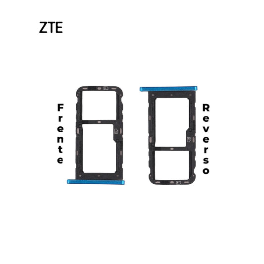 PORTA SIM ZTE V10 VITA AZUL