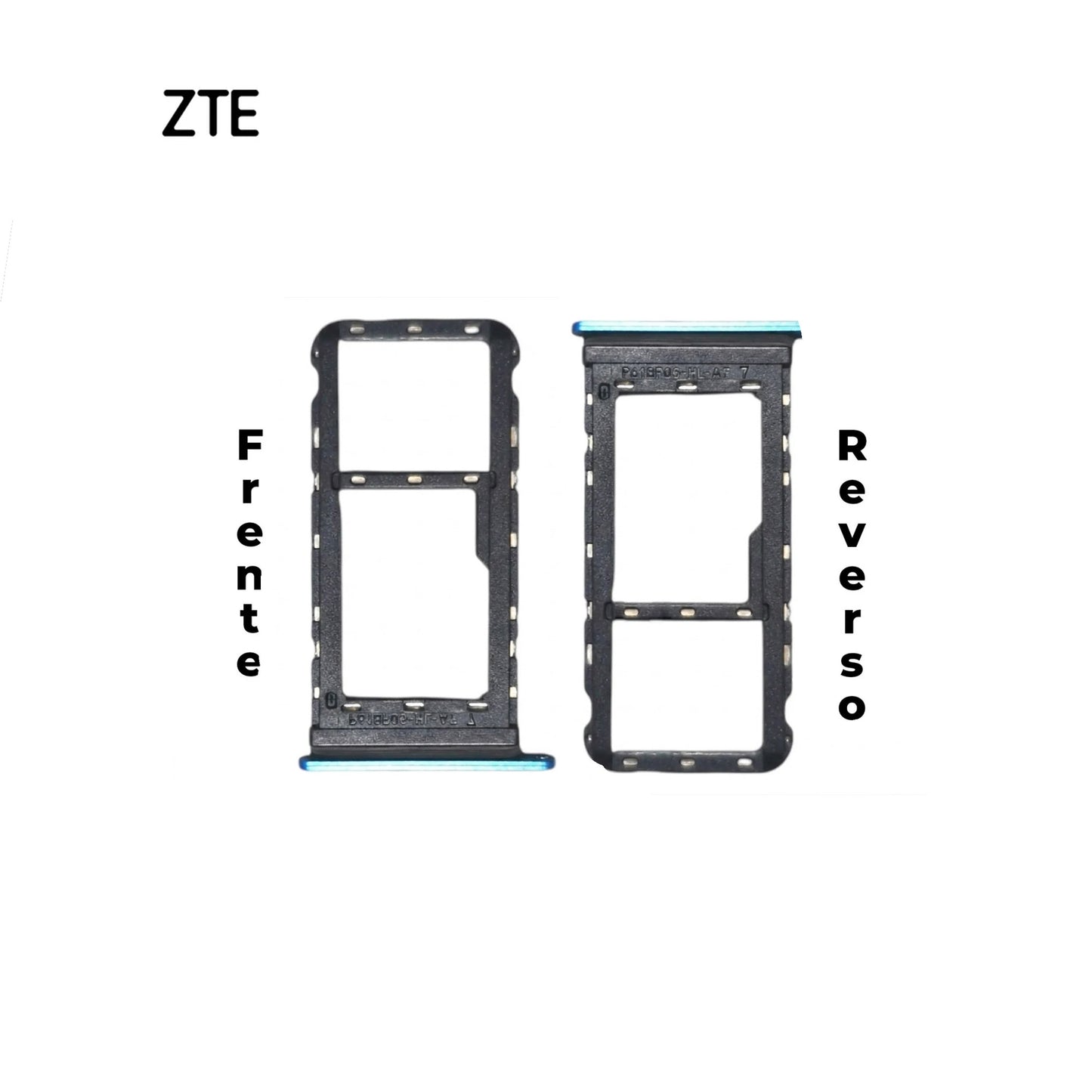 PORTA SIM ZTE V30 VITA VERDE