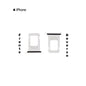 PORTA SIM IPHONE 11 BLANCO