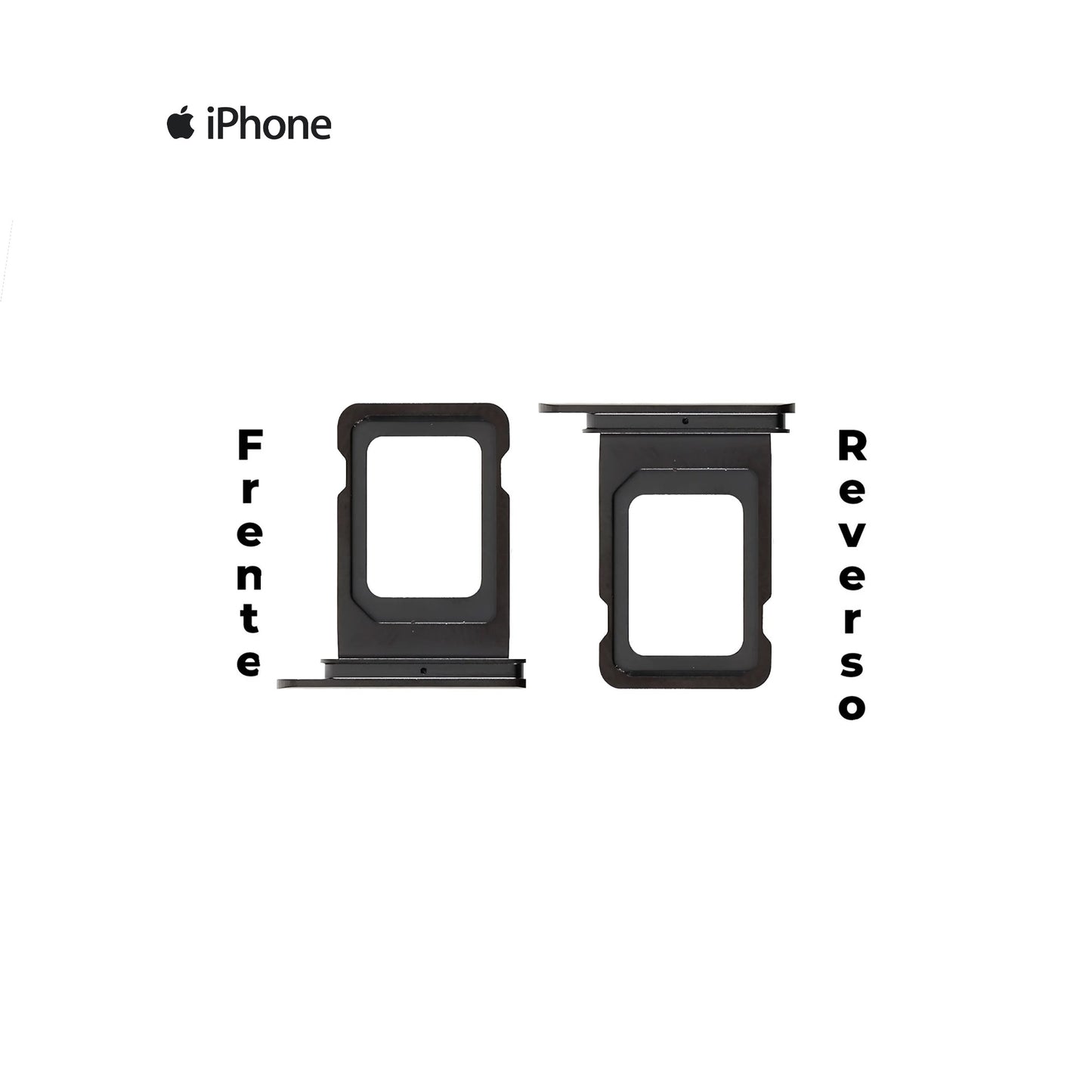 PORTA SIM IPHONE 11 PRO NEGRO