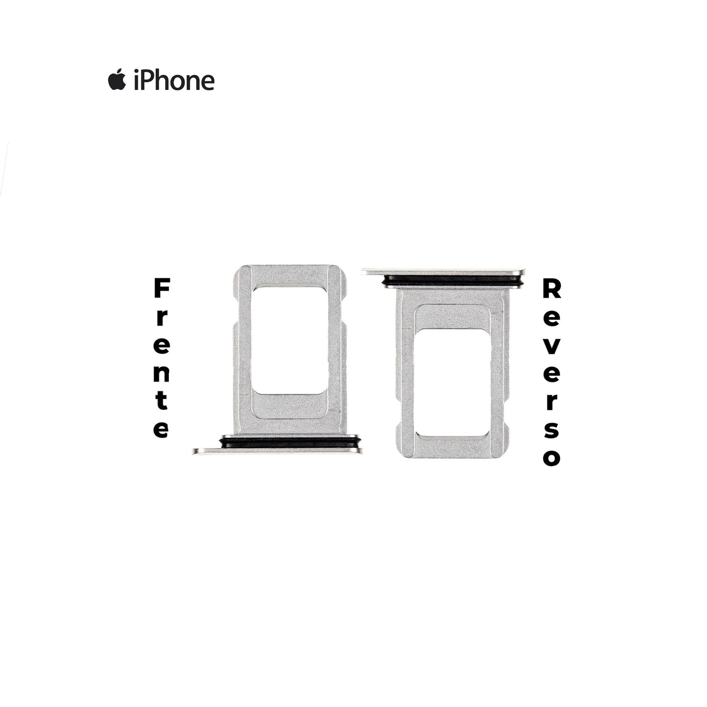 PORTA SIM IPHONE 11 PRO PLATA