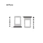 PORTA SIM IPHONE 11 PRO PLATA