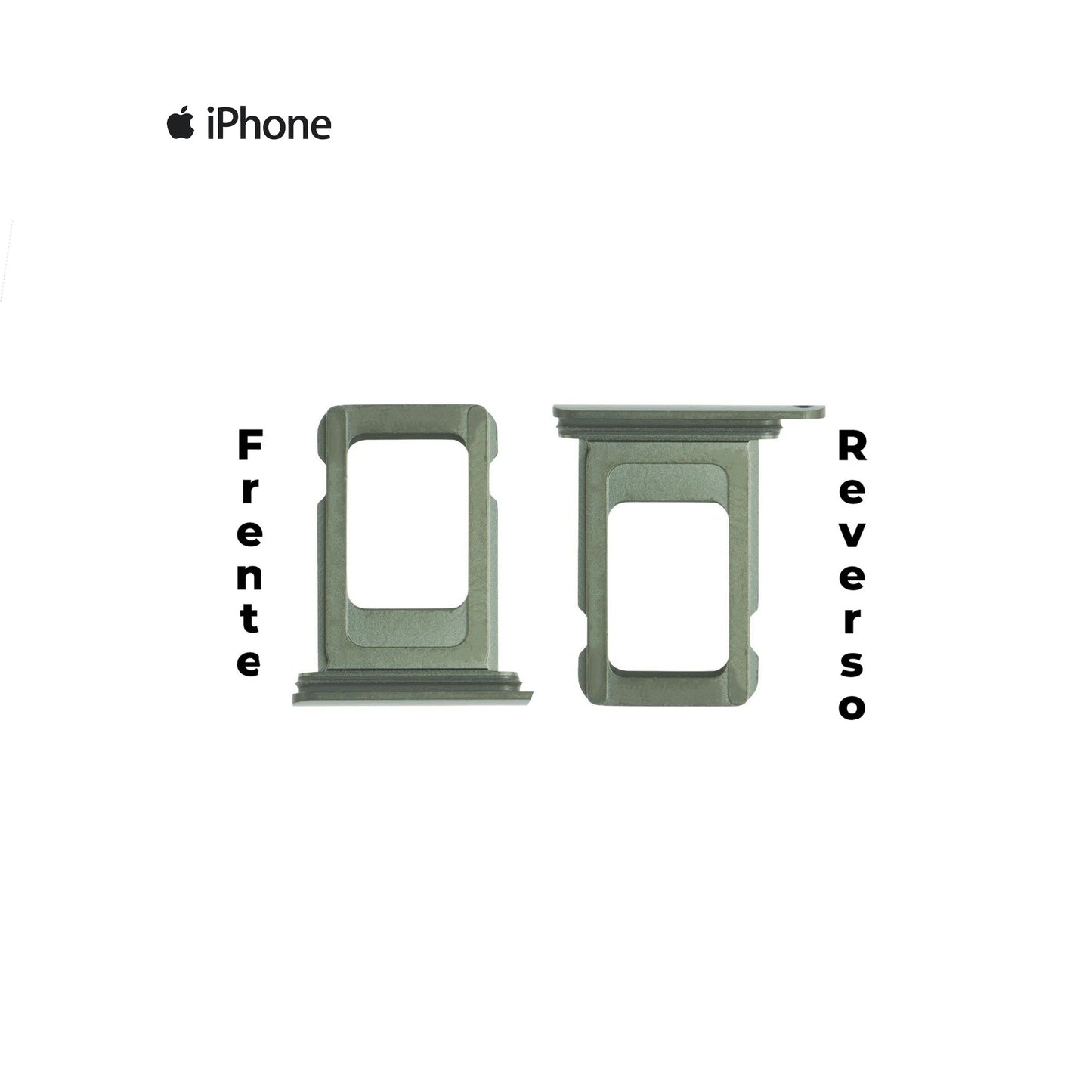PORTA SIM IPHONE 11 PRO VERDE