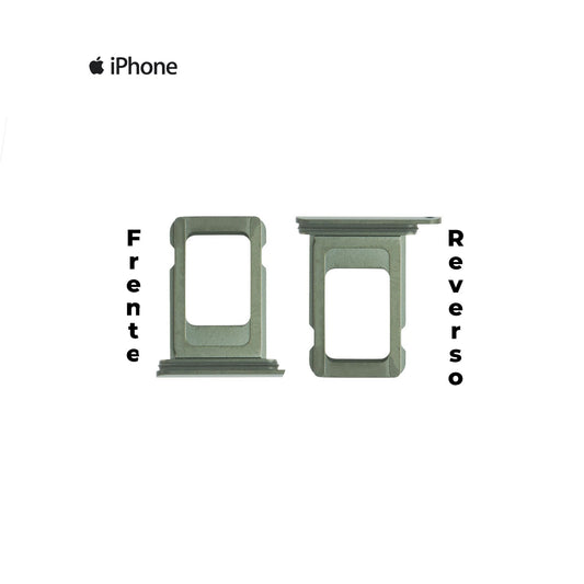PORTA SIM IPHONE 11 PRO VERDE