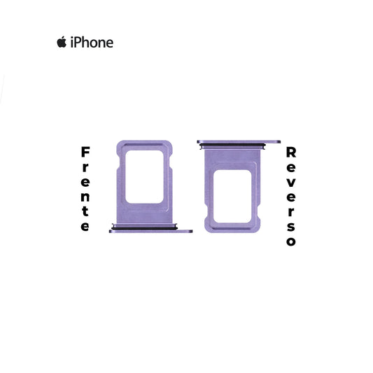 PORTA SIM IPHONE 12 MINI MORADO