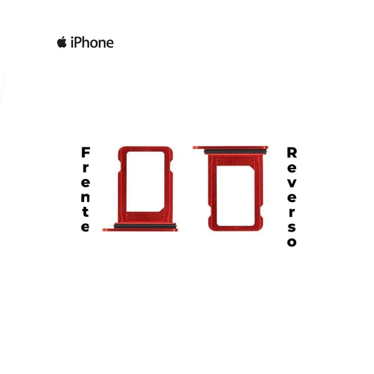 PORTA SIM IPHONE 12 MINI ROJO