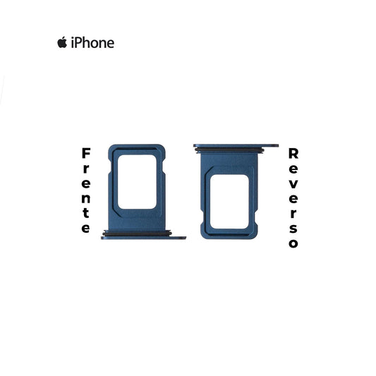 PORTA SIM IPHONE 12 PRO AZUL