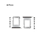 PORTA SIM IPHONE 12 PRO PLATA